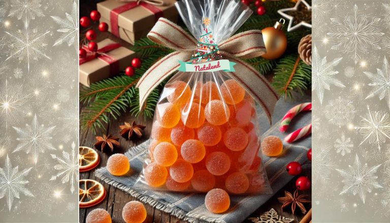 Caramelle gommose al gusto di arancia: il regalo perfetto per Natale