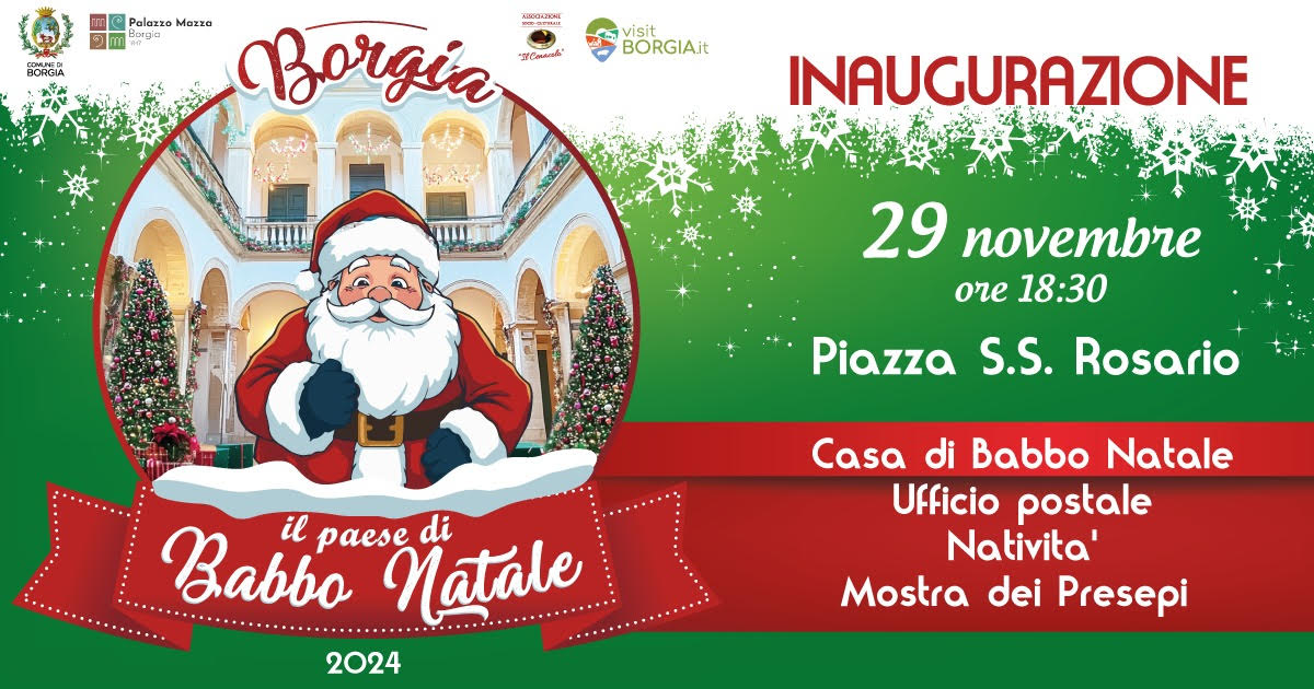 il paese di babbo natale borgia