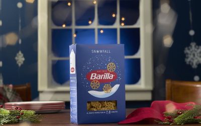 barilla pasta snowfall