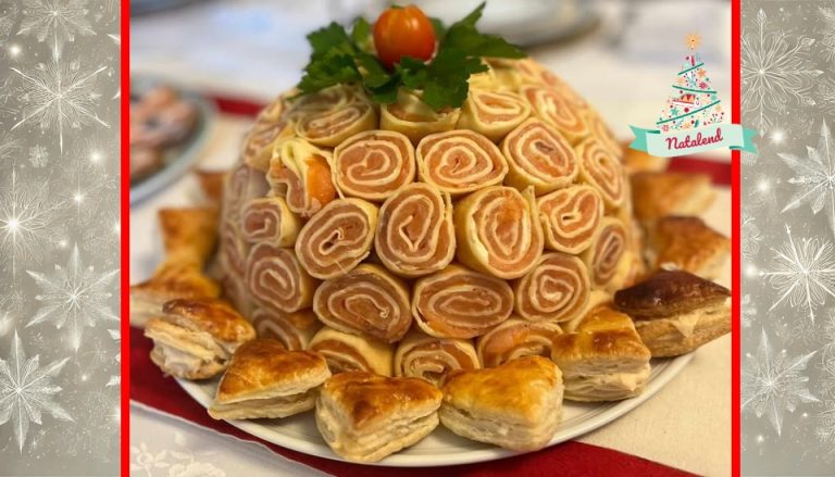 La cupola di salmone per le feste di Natale: un piatto che stupisce