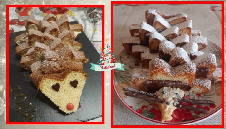 Il riccio di pandoro: un dolce di Natale per stupire i bambini