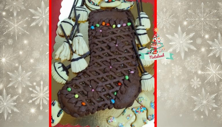 La calza della Befana con la frolla al cioccolato: ricetta facile e di effetto